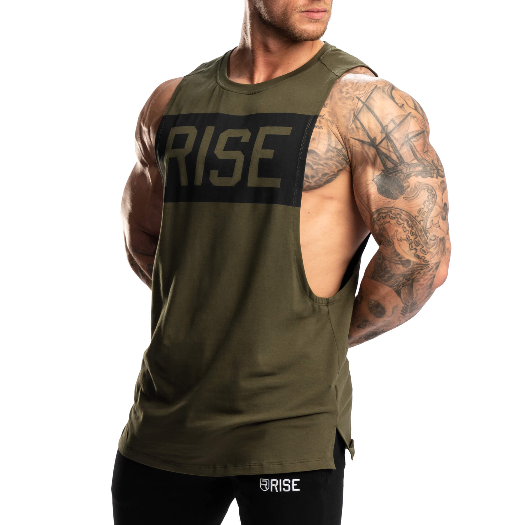 Motion Tank Top – Army Green