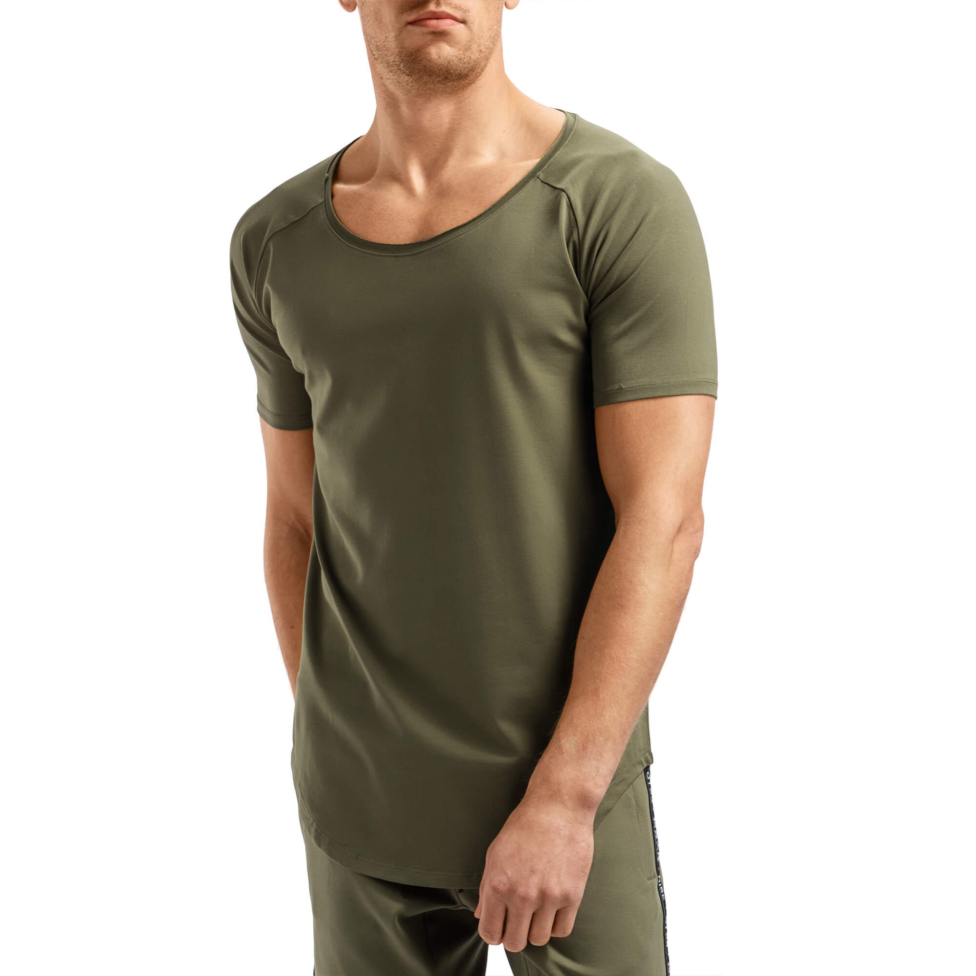 Nitro Scoop Neck - Army Green