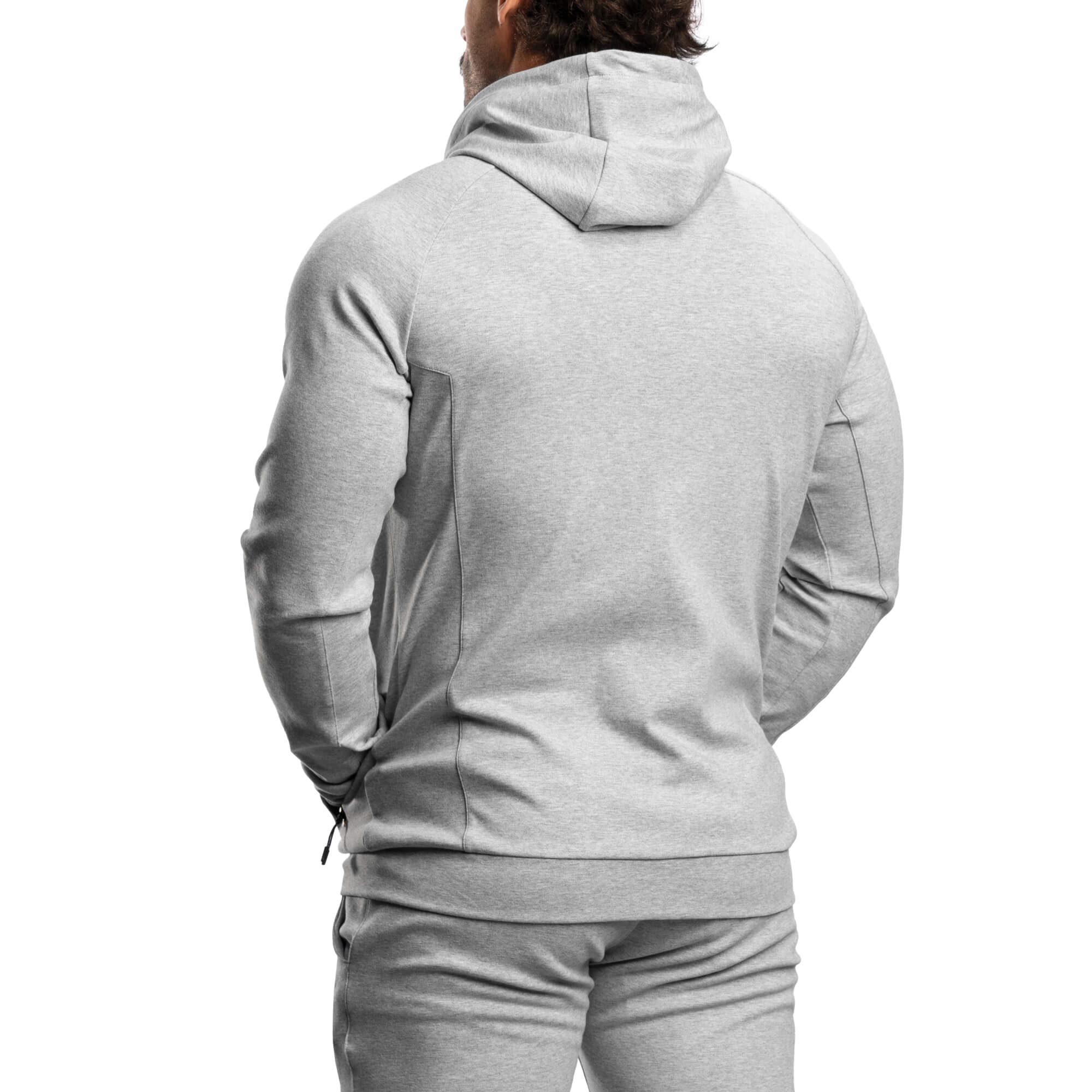 Sweat à capuche Peak - Gris clair