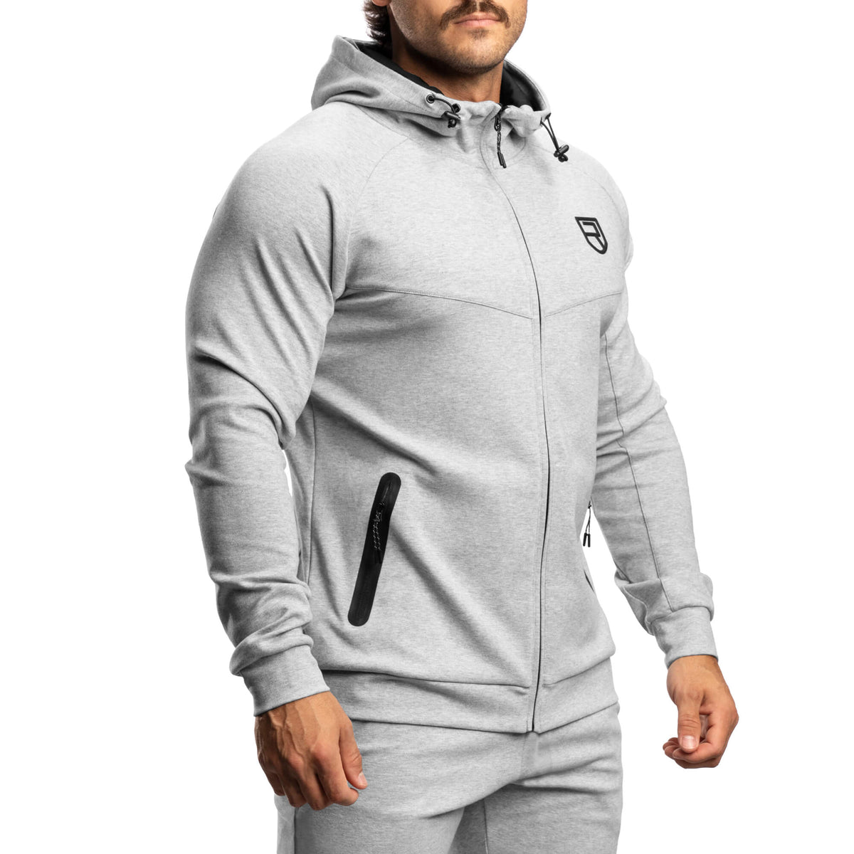 Peak Hoodie - Light Grey