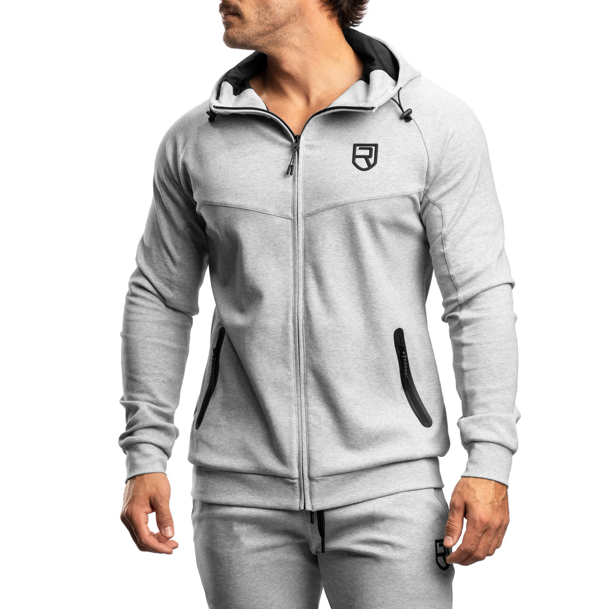 Peak Hoodie - Light Grey