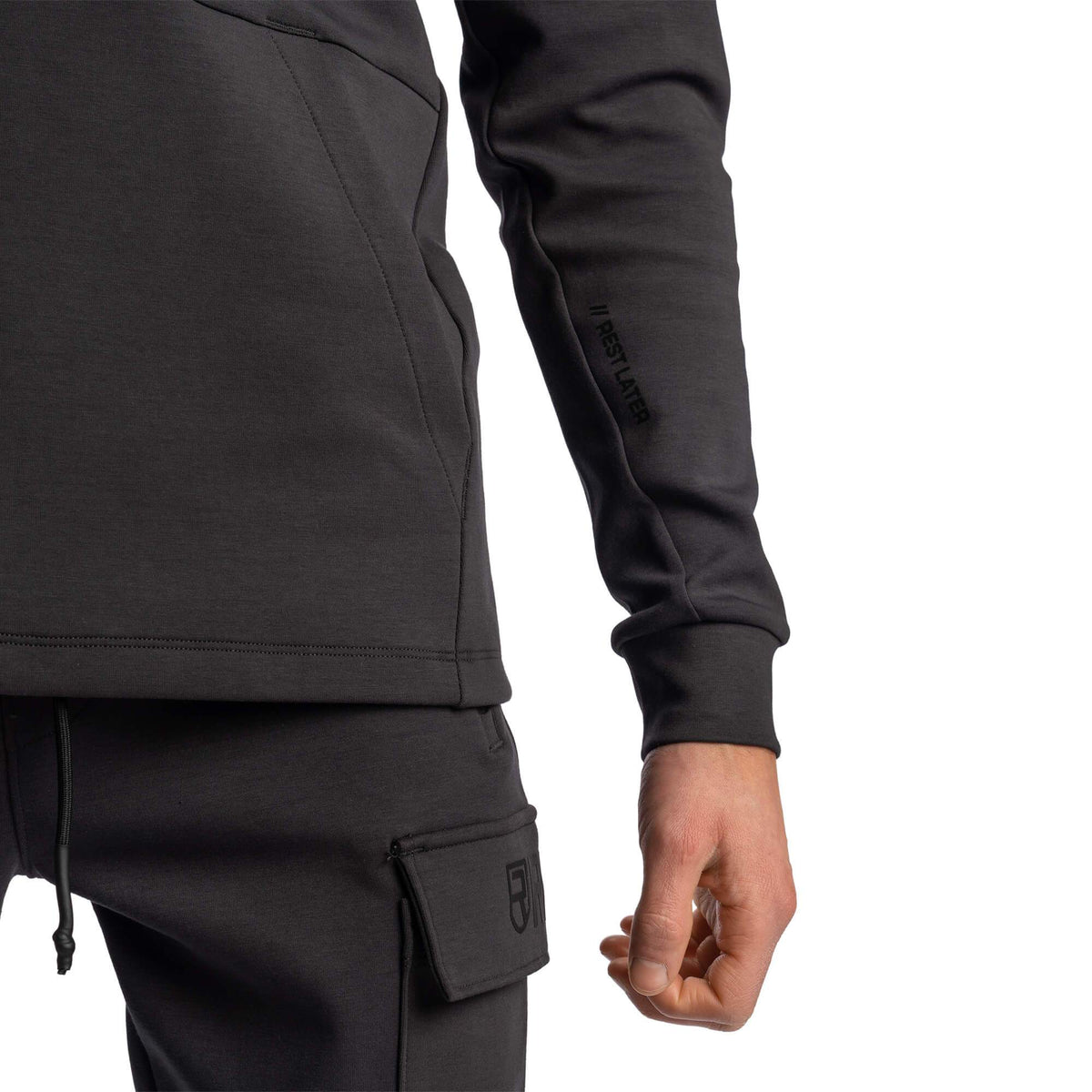 Sweat à capuche Rest Later - Graphite