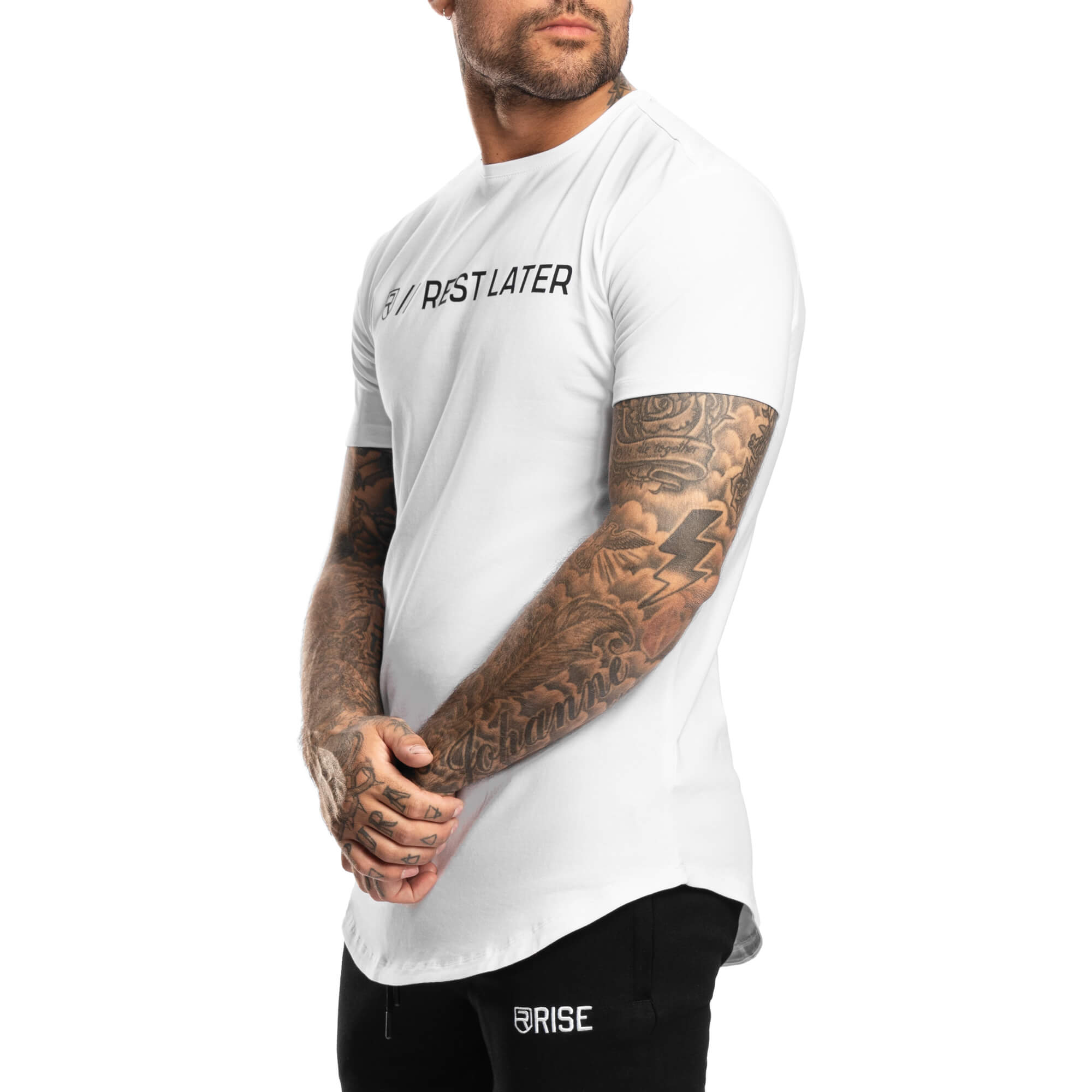 Rest Later T-Shirt - White