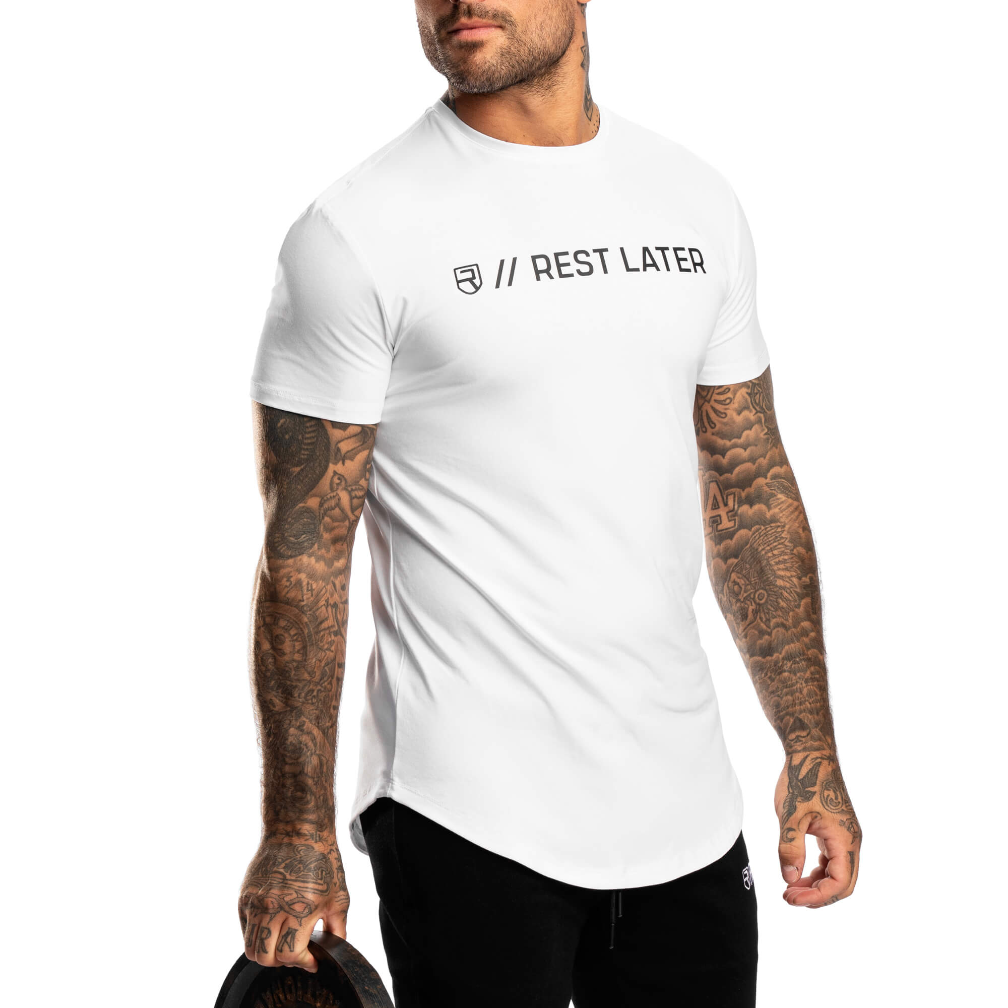 Rest Later T-Shirt - White