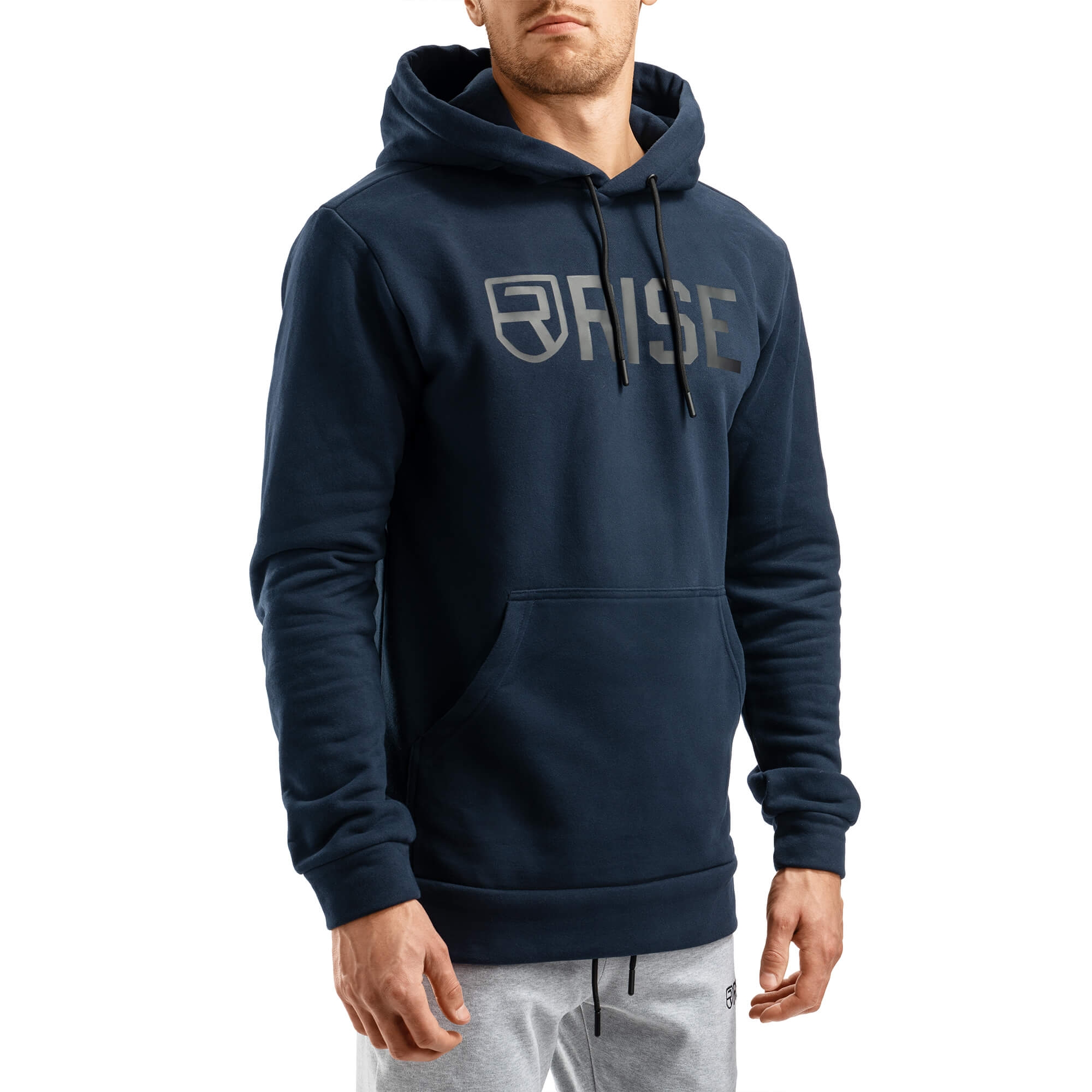 Sweat à capuche Signature - Marine