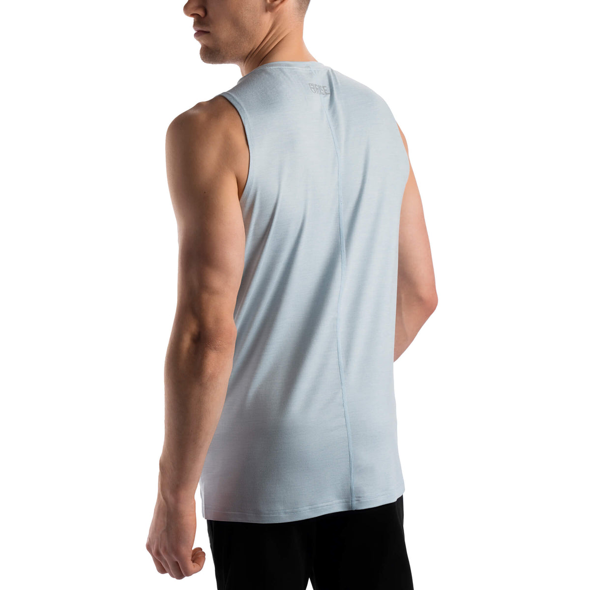 Débardeur le plus doux – Bleu clair chiné