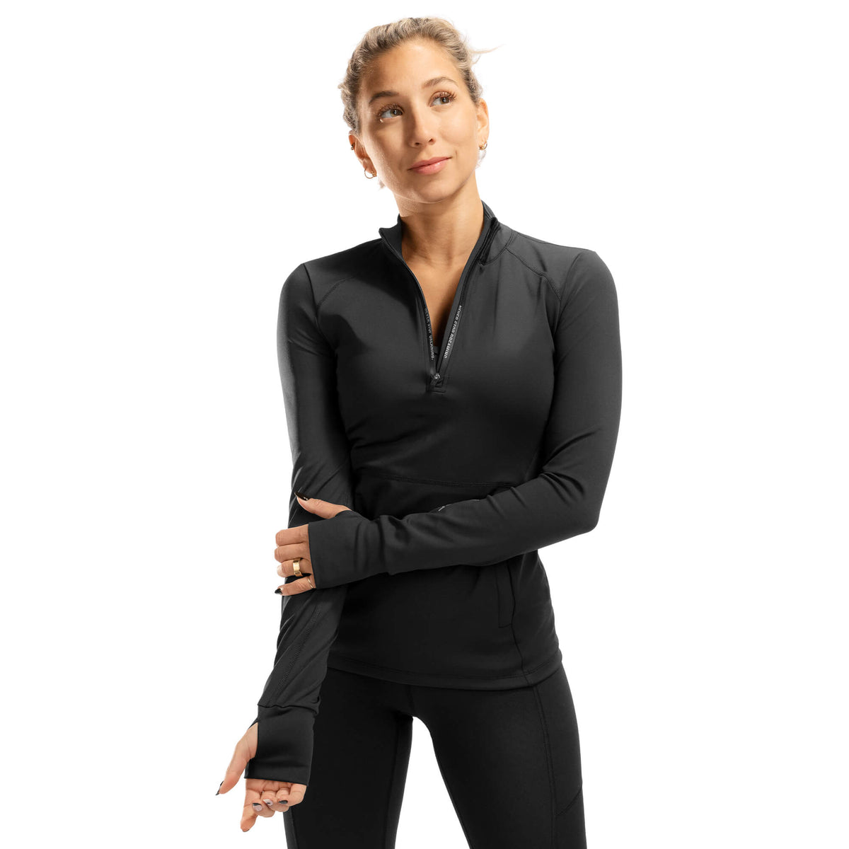 Absolute 1/4 Zip - Black