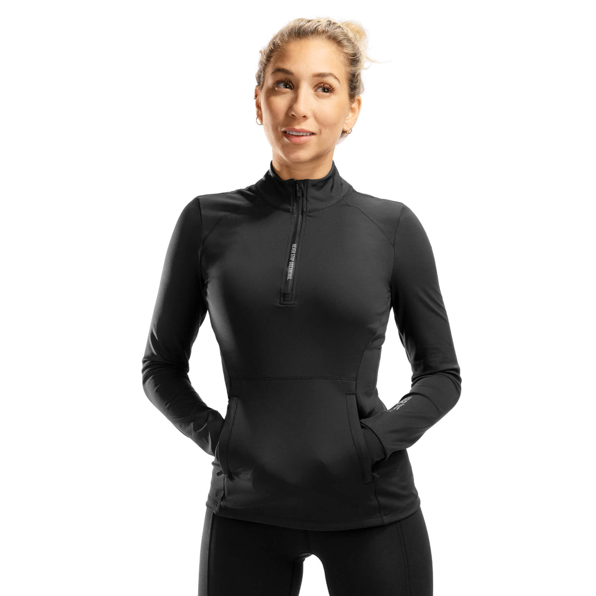 Absolute 1/4 Zip - Black