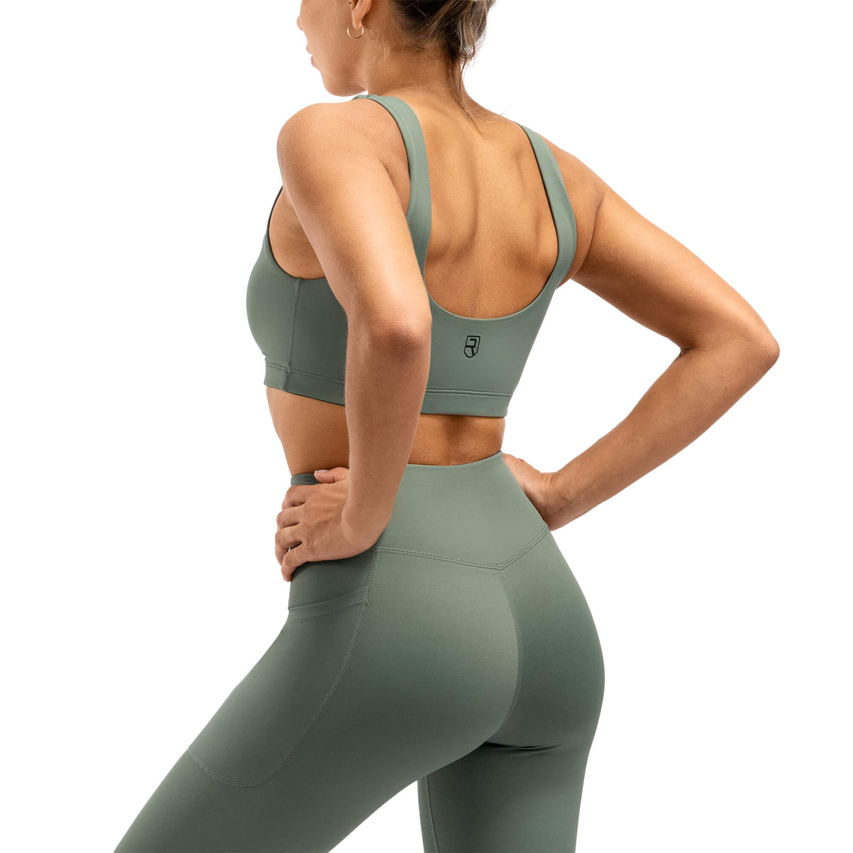 Alert Sports Bra - Sage