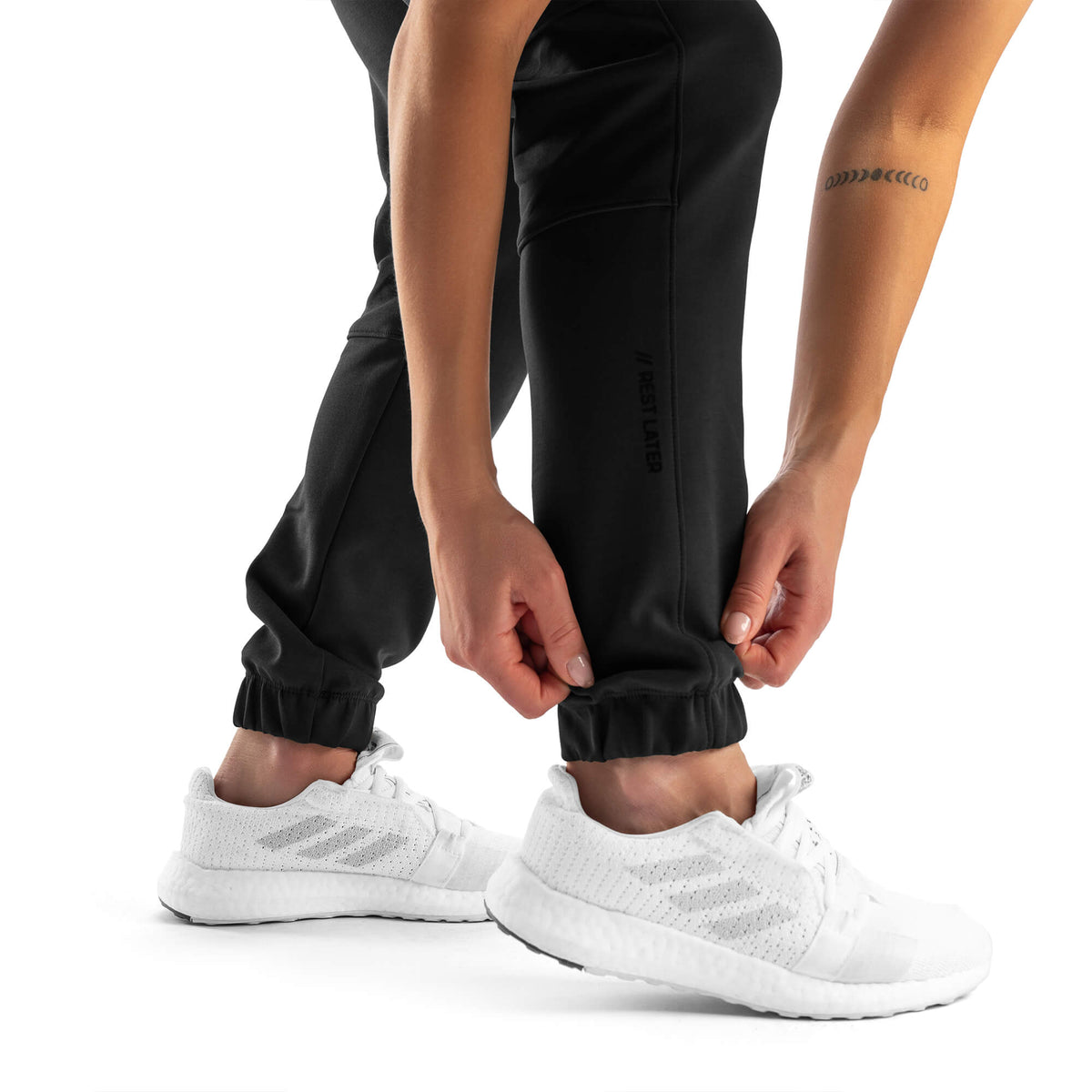 Rest Later Pants - Black