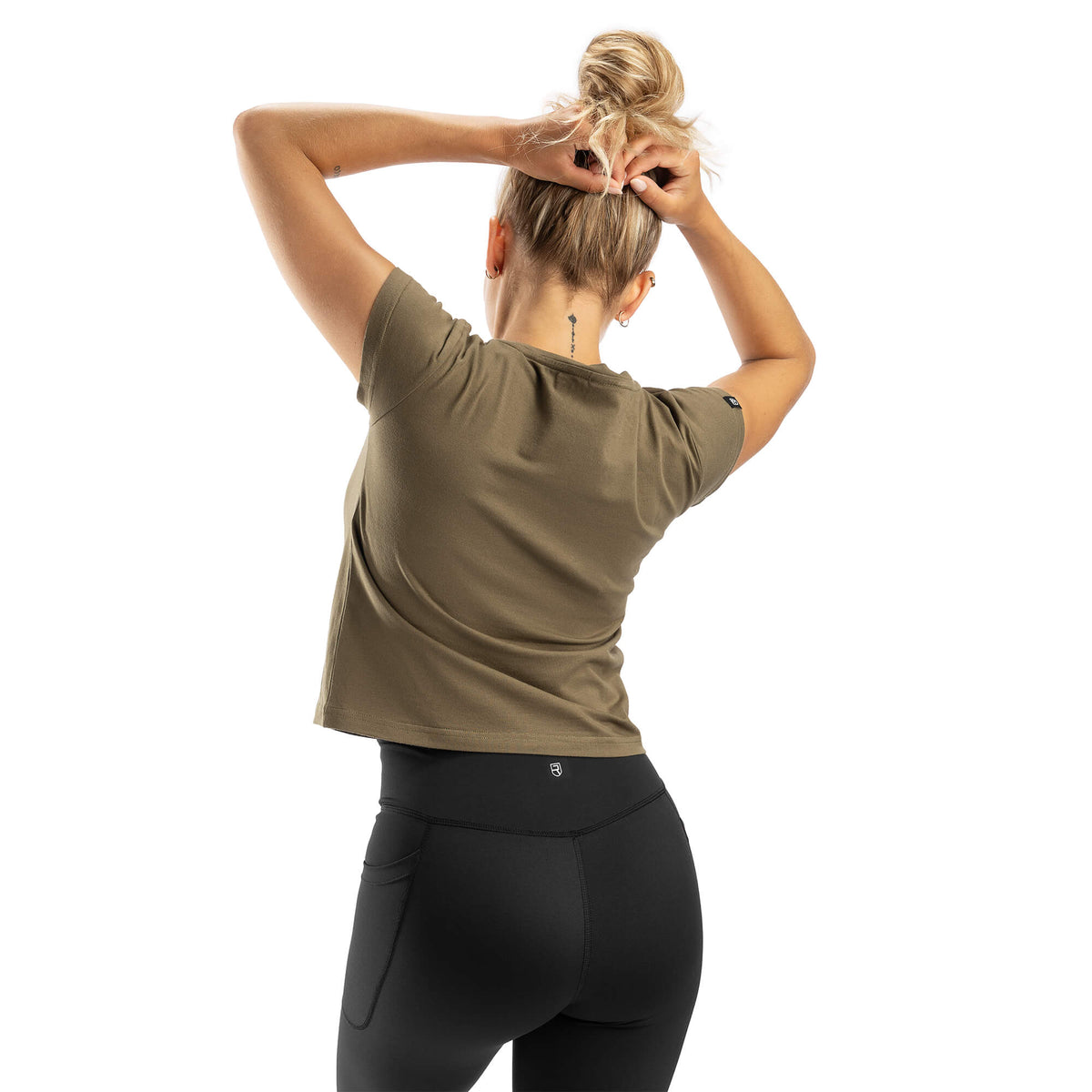 T-shirt Rise Up - Vert armée