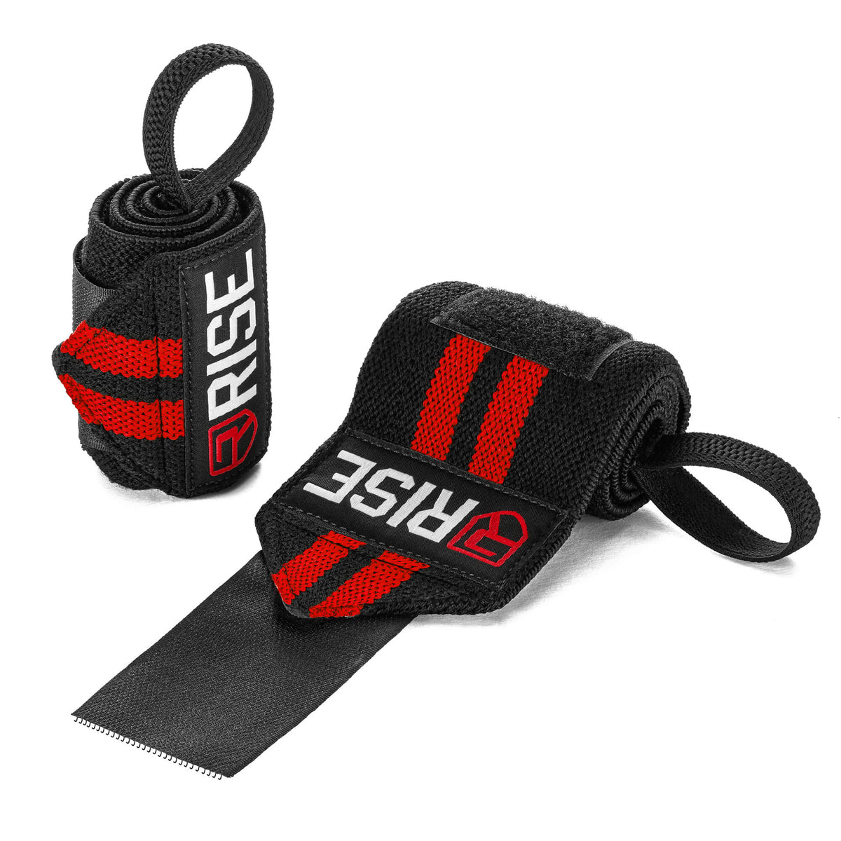 18 Wrist Wraps – Red - Rise Canada